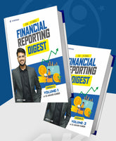 CA Final Financial Reporting - Digest (Volume 1 +Volume 2) Concept Book by CA Aakash Kandoi
